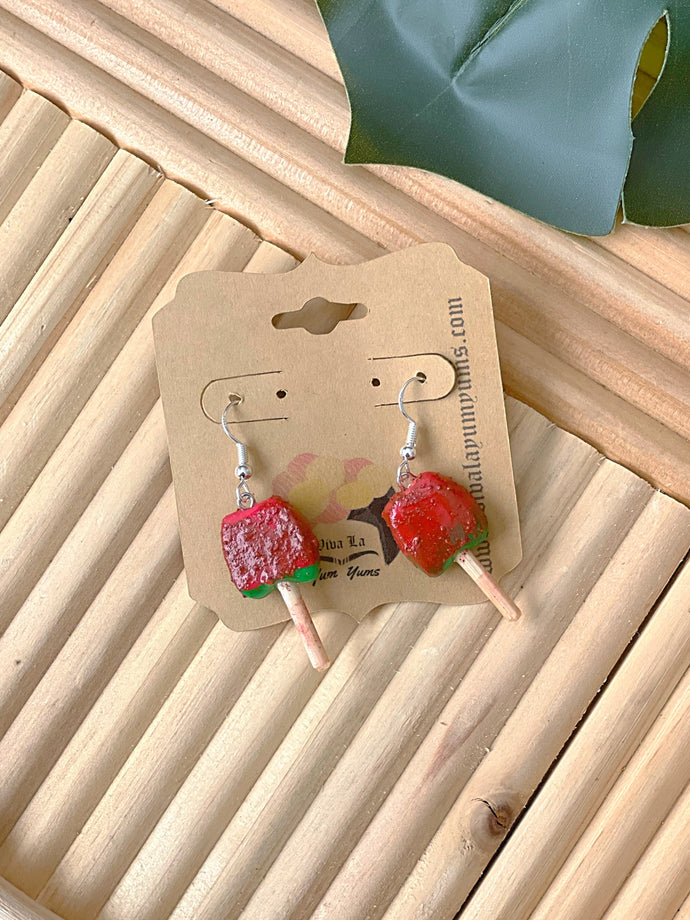Paleta de Sandía Earrings